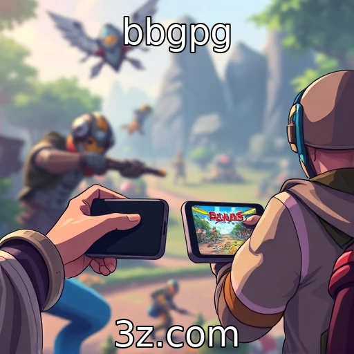 Expansão do mercado de jogos mobile : bbgpg